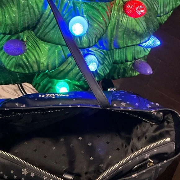 Kate Spade Black Starry Tote - Picture 4 of 4